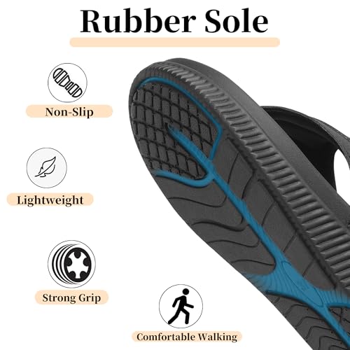 Women's Orthotic Cushion Flip Flops Recovery Walking Sandals with Plantar Fasciitis Arch Support Thick Yoga Mat Thong Sandals4