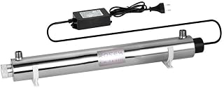 6 GPM 25W Esterilizador Ultravioleta UV desinfección Agua de Acero Inoxidable 304 ROTEK