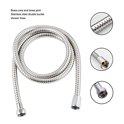 Ensemble de douche thermostatique mural avec flexible et douchette 2 modes réglable - 8