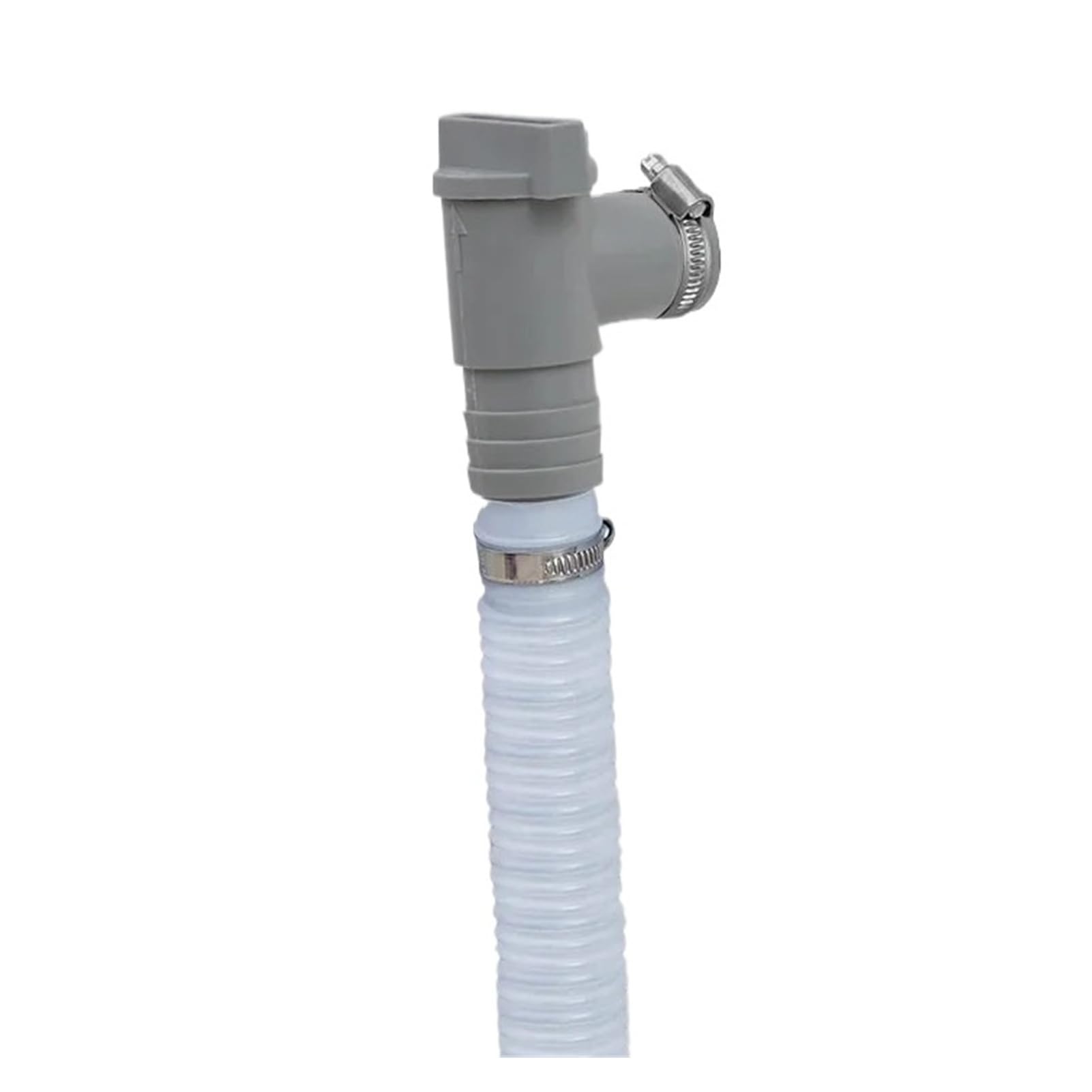 1-10Set Adattatore Filtro Piscina PVC Per Tubo 32mm, Valvola Stantuffo(1 set 2 hose clamps)