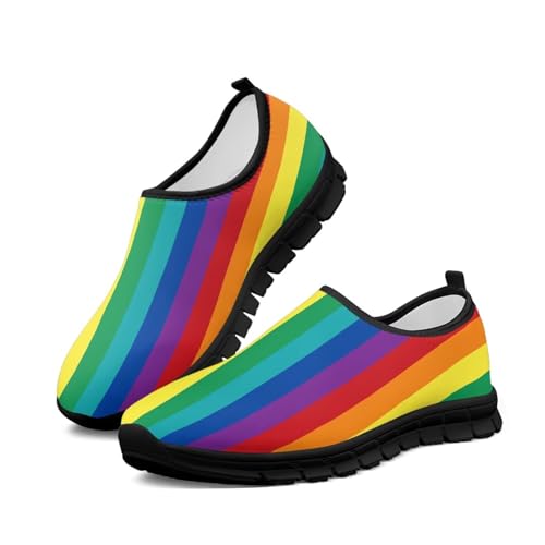 Image of Women's Loafers Slip On Slip Shoe Casual Walking Shoes Non Slip Work Shoes Mesh Athletic Sneakers