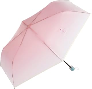Wpc. 折りたたみ傘 [ビニール傘] コスメティックアンブレラ ミニ ピンク 雨傘 50cm 長く使える グラデーション 映え フォトジェニック パステル 丈夫 おしゃれ 可愛い 女性 レディース PT-WN001-002
