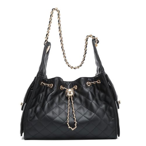 Bolso Hobo Acollado con Correa de Cadena para Mujer miniatura 1