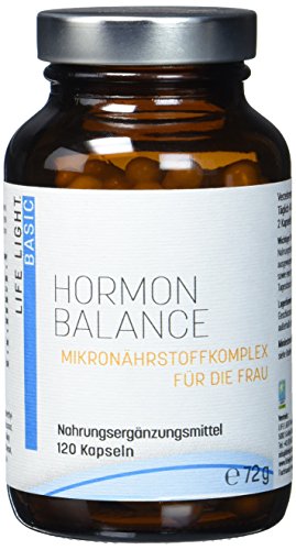 LIFE LIGHT Hormon Balance (Mikronährstoffkomplex mit Frauenmantel und Yamswurzel, 120 Kapseln) Cover