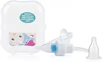 Nuby Aspirador Nasal Com Filtro E Estojo Transparente