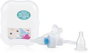 Nuby Aspirador Nasal Com Filtro E Estojo Transparente