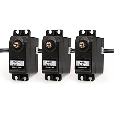 Hiwonder LX-1501 17KG Serial Bus Servo with Three Channels, Support Temperature, Voltage, Position Feedback (Control Angel 240)