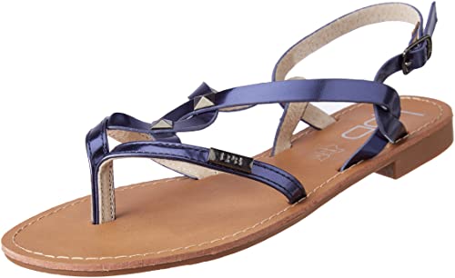 LPB LES PETITES BOMBES Dari, Sandales Femme, Bleu Metal, 41 EU Cover