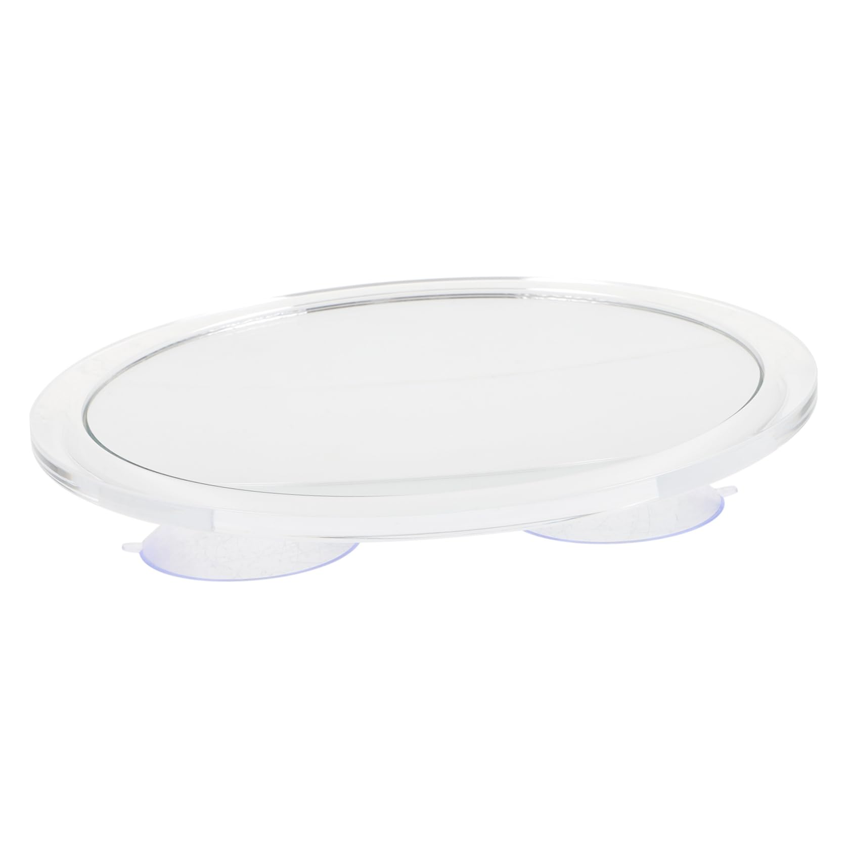 LSSF Espejo de Maquillaje Espejo de Viaje Espejo de Aumento Ventosas Lupa Mini Espejo de tocador Espejo de Maquillaje Espejo de Aumento de Viaje Espejo cosmético Espejo de Ventosa X10 Hogar