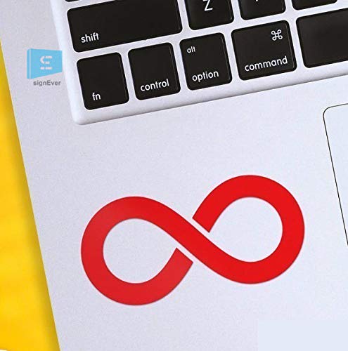 See full amazon price history chart for SIGN EVER Infinity Symbol Laptop Trackpad Skins & Stickers 15.6 13.3 14 Inches and All Models Laptop Stickers L x H 8.00 cm x 6.50 cm Pack of 2 SIGN EVER Infinity Symbol Laptop Trackpad Skins & Stickers 15.6 13.3 14 Inches and All Models Laptop Stickers L x H 8.00 cm x 6.50 cm Pack of 2 (B083RWPZ1Q) Amazon Price History, Amazon Price Tracker