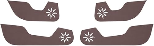 Car Door Kick Stickers for Nissan X-Trail Car Door Anti-Kick Stickers Anti-scuffing Stickers Decorative Stickers (Color  Brown 2 2022)