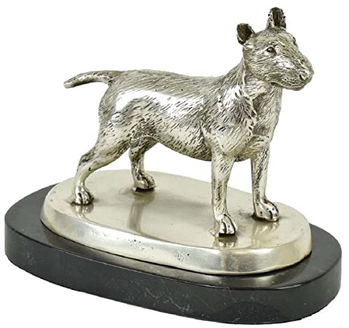 Sculpture en bronze Bull Terrier pour remplacer les bibelots fragiles