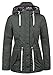 Produktbild DESIRES Frida Damen Übergangsmantel Parka Lange Jacke Mit Kapuze, Größe:L, Farbe:Dark Grey (2890)