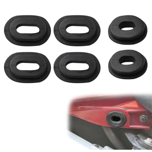 Œillets en caoutchouc pour moto : Lot de 12 protections de carénage pour vos trajets quotidiens
