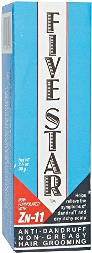 Five Star Sulfur8 Anti Dandruff Non Greasy Hair Grooming, 3.5 Ounce