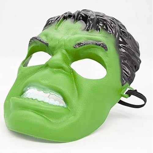 Image of Wanna Party Superhero Mask for Kids, Superhero Costume Accessories, Superhero Toys for Boys,Superhero Party Props,Birthday Return Gift (Superhero Hulkk FaceMask)