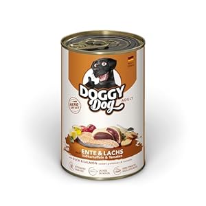 Doggy Dog Paté Ente & Lachs 6 x 400g