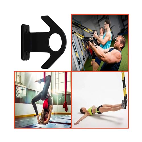 Resistance Band Wall Anchor(3PCS),Resistance Bands Wall Mount for Home Workouts & Yoga Gym，Resistance Band Hooks for Resistance Bands, Stretch Straps & Suspension Trainers (AFG) - Thumbnail 6