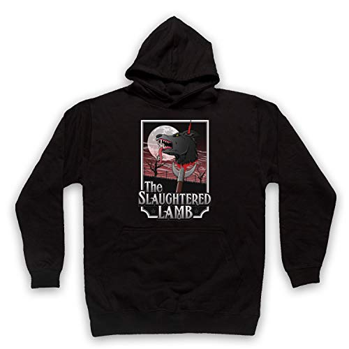 Sweat Werewolf London Slaughtered Lamb Pub Sign Horror Film Hoodie