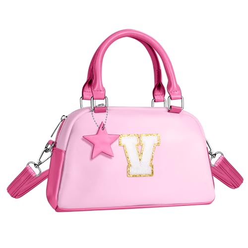 Elilier Gifts for Girls Kids - Small Purse for Girl Kids | Personalized Initial Crossbody Bag, Birthday Gifts for Daughter Little Girls Purse for Toddler Wallet