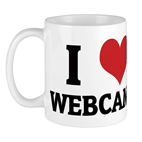 I love Webcams Mug - Einzigartige Kaffeetasse, Kaffeetasse, Teetasse