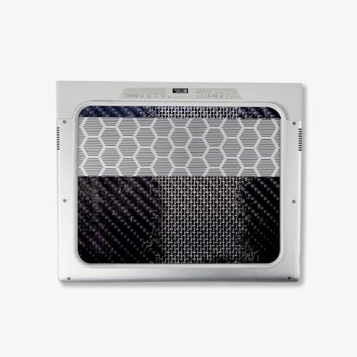 Image of MightySkins Carbon Fiber Skin Compatible with Alienware X14 R2 (2023) Full Wrap Kit - Ripped | Protective, Durable Textured Carbon Fiber Finish | Easy to Apply & Change Styles | Made in The USA