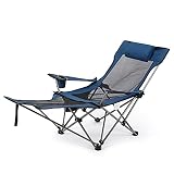 [Amplia aplicación]: Nuestras sillas de playa son ideales para acampar en coche, vacacionar en la playa o descansar junto a la piscina. Adecuado para piscina, césped, jardín, terraza, patio trasero, etc.