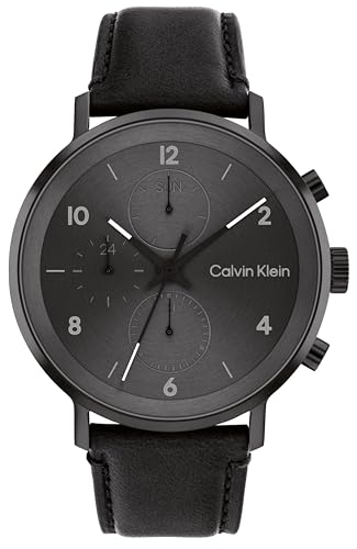 Image of Calvin Klein Modern Multifunction Analog Grey Dial Men's Watch-25200111