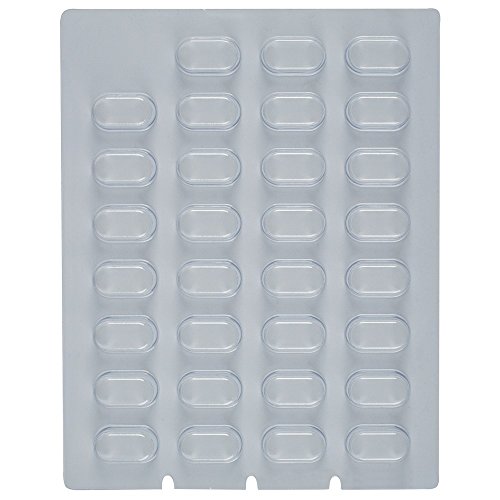EZY DOSE Disposable Blister Cards for Pill, Medicine, Vitamin, Monthly, Weekly, Use with Cold Seal System Planner, 500 Count