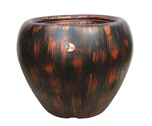 Gardens Need 100% Virgin Plastic Apple Blow Pot-14 | 1 Planter, (36cm x 20cm x 36cm, Copper Color) (B087K86T7T) Amazon Price History, Amazon Price Tracker