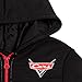 Disney Cars Lightning McQueen Little Boys Fleece Half Zip Hoodie 6 Grey/Black