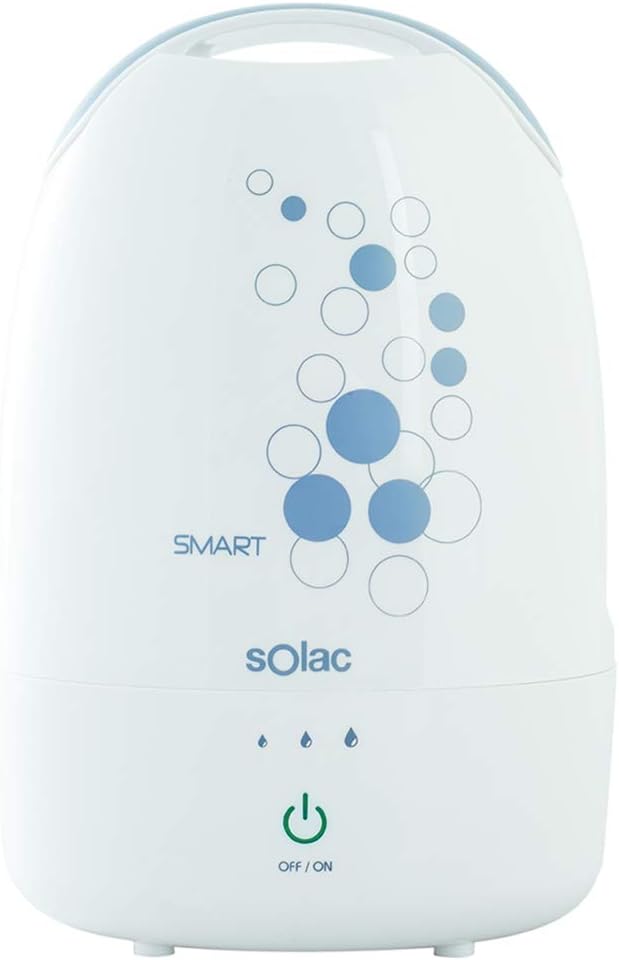 Solac HU1059 Smart Ultrasonic Humidifier, 3 L, Touch Control