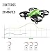 ATOYX Mini Drone Easy to Fly Drone for Kids & Beginners, Indoor Outdoor Nano RC Helicopter Quadcopter with Auto Hovering, Headless Mode, Remote Control, Children's Day Gift for Boys Girls -Green