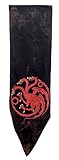 Calhoun Game of Thrones Distressed Battle Tournament Banner (House Targaryen)