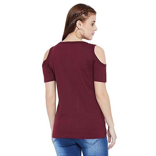 Image of The Dry State Women's Slim Fit Shirt (G1052 Brown Medium)