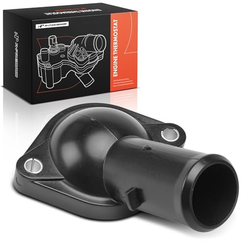 A-Premium Engine Coolant Thermostat Housing Assembly Compatible with Toyota Corolla 2009-2022 1.8L, Matrix 2009-2014 1.8L, Corolla iM 2017-2018 1.8L, C-HR 2018-2022 2.0L & Scion xD 2008-2014, iM 2016