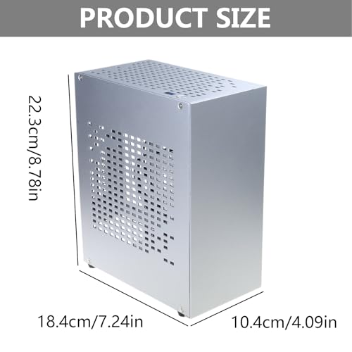 Boîtier en aluminium premium A07 ITX pour configuration PC de jeu épurée et robuste - 6