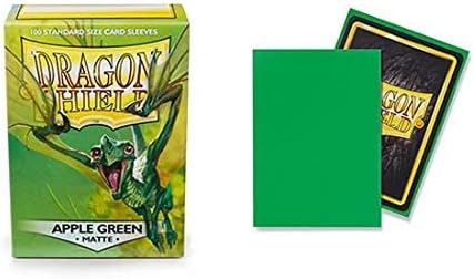 10 Packs Dragon Shield Funda Mate Verde Manzana miniatura 3