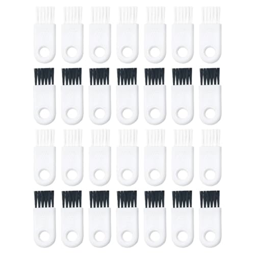 Parliky 30pcs Electric Shaver Cleaning Brushes Easy to Use Abs Material Mini Razor Cleaning Tool for Computers and Keyboards, Portable and Sturdy