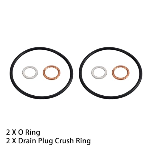 Engine Oil Filter Fits for BMW Mini Cooper Cooper Clubman Countryman Paceman - R55 R56 R57 R58 R59 R60 R61 Replaces# 11427622446 (2 Pcs)