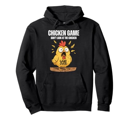 Chicken Game Don't Look at The Chicken Funny Meme ���[���A �L�b�Y �p�[�J�[