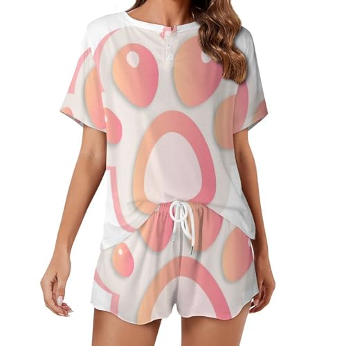 Ensemble pyjama femme chat rose pour retrouver un sommeil frais et paisible cet été