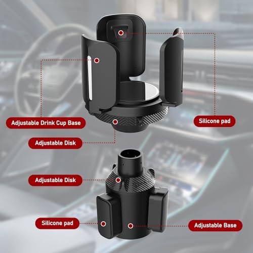 Portavasos para carro, diseño doble ABS 8.7 pulgadas miniatura 3