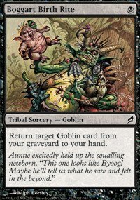 Magic The Gathering - Boggart Birth Rite - Lorwyn