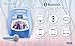 eKids Frozen 2 Bluetooth Portable MP3 Karaoke Machine Player with Light Show Store Hours of Music with Built in Memory Sing Along Using The Real Working Microphone USB Port to Expand Your Content