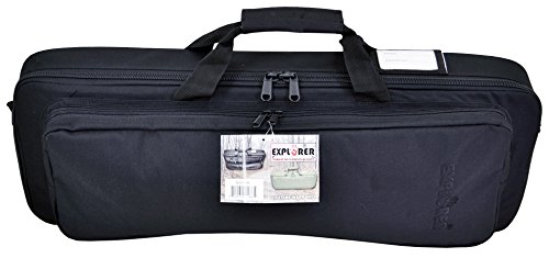 Explorer Mojo Tactical Rifle Case – AR15 Case with Pockets for Magazines, Pistols, Rifle Accessories, Police & Military Gear – Backpack or Shoulder Gun Carrying Bag for Paintball, Airsoft, More, Black - Thumbnail 6