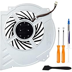 Ventilador Avion S-Union Ventilador interno de repuesto para Sony Playstation 4, PS4 Pro, CUH-7xxx, CUH-7000 Cuh-7000Bb01 CUH-7215B 7000-7500 6X29Frs Series G95C12MS1CJ-56J14 KSB1012H Series (con herramientas)