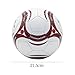CAQYPVH Soccer Balls, Junior Practice Football, Thickened Lightweight, Practice Training, Football Training Balls, red Black White