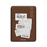 3❤ --- Pratique et beau -- Design de mode en plein air, se sentir bien, très pratique. Facile à installer et amovible à tout moment. S'ouvre et se ferme comme un livre pour réveiller votre Kindle, le faire fonctionner ou le mettre en veille.