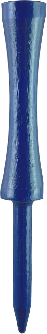 Pride Professional Tee System Two Piece Step Tee, 50 Count, 3-1/4 inch (Blue)